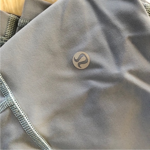 Baby Blue/Grey Lululemon Leggings - Picture 3 of 8